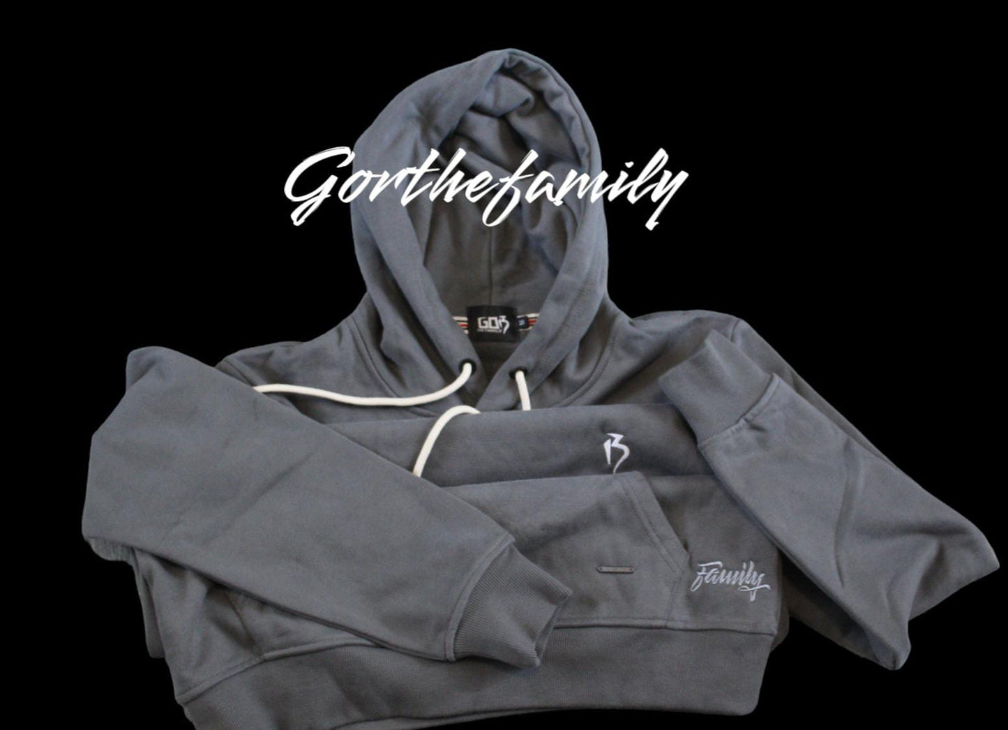 high quality oversized hota shoulder sweatshirt, unisex Cotton heavyweight pullover hoodie.....G.O.R THE FAMILY