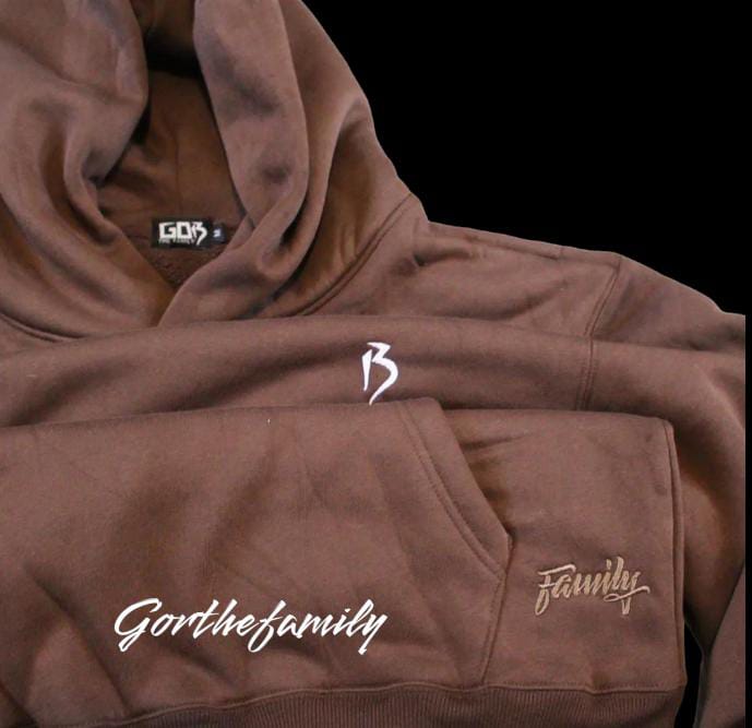 high quality oversized hota shoulder sweatshirt, unisex Cotton heavyweight pullover hoodie.....G.O.R THE FAMILY