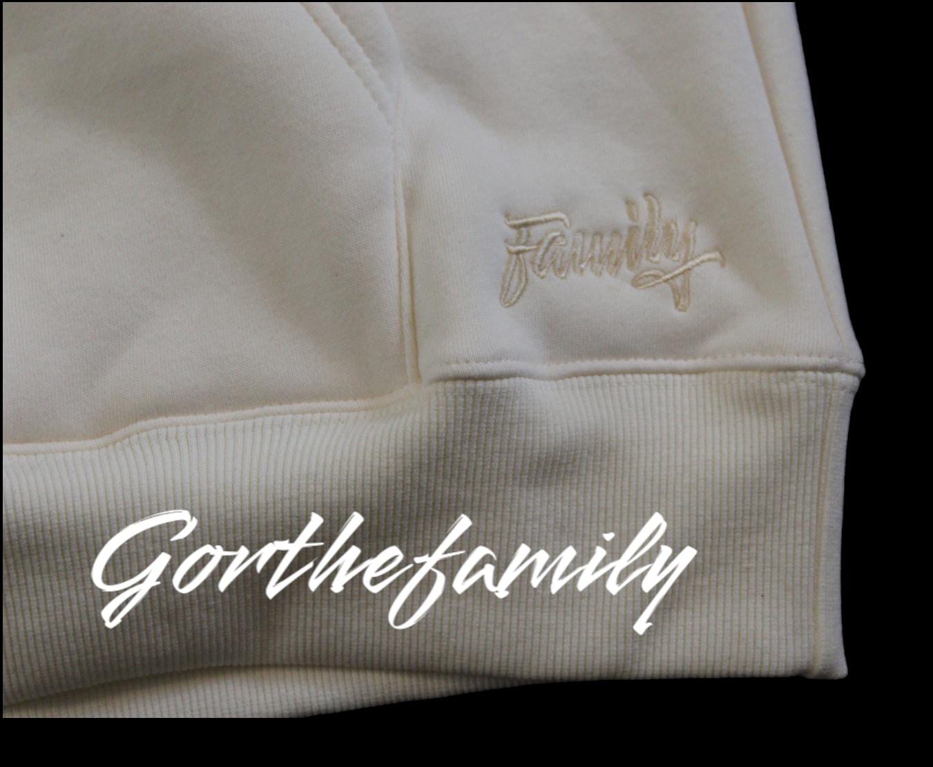 high quality oversized hota shoulder sweatshirt, unisex Cotton heavyweight pullover hoodie.....G.O.R THE FAMILY